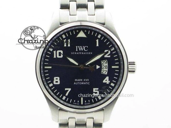 MIROTIME 0712 Pilot Chrono 377725 SS ZF 1:1 Best Edition White Dial on Black Leather Strap A Soft 7183
